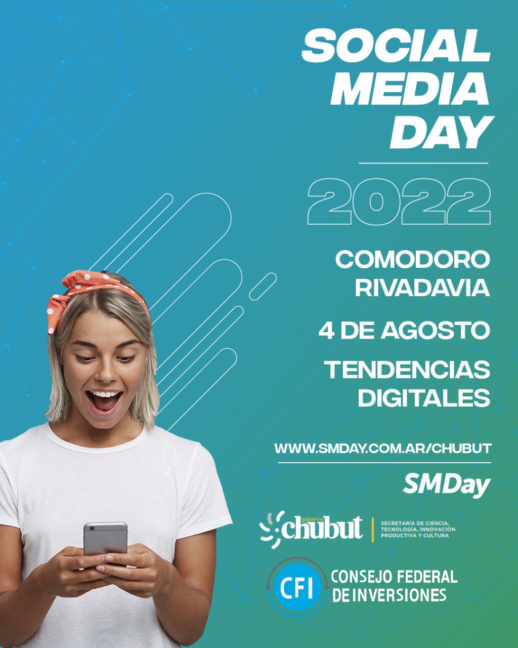 Social Media Day en Comodoro Rivadavia Así será el cronograma de