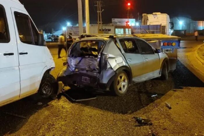 Una Mujer Herida Tras Un Choque En Cadena Durante La Madrugada 4039