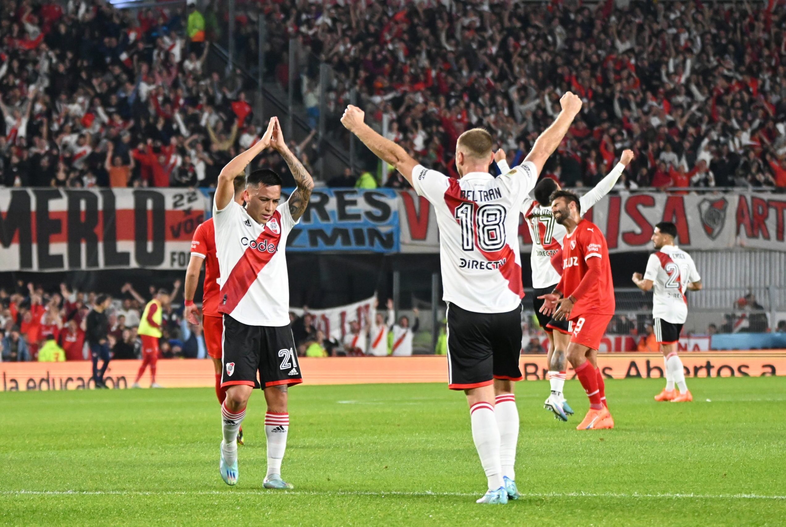 River Fue Superior A Independiente Y Se Afianza En La Cima De La Liga ...